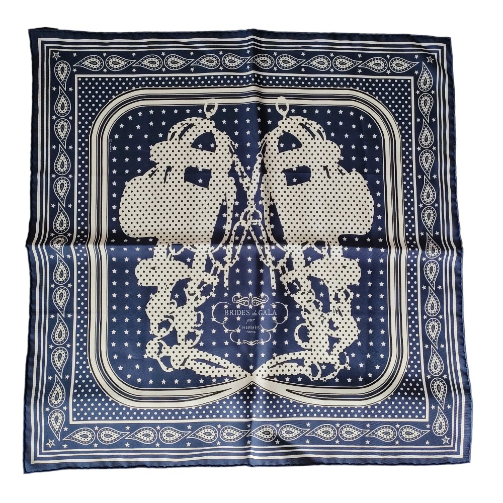 HERMES エルメス　カレ　シルクスカーフ HERMES Vintage Silk Scarf Carre 90 SPRINGS エルメス シルクスカーフ