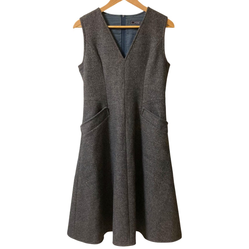 楽天市場】【フォクシー】Foxey カシミヤ ウール ノースリーブ