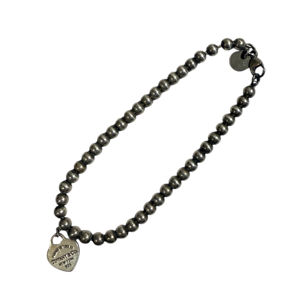 美品 ティファニー Silver925 シルバー ボール ブレスレット TIFFANY&Co. ブレスレット クリスマスセール ギフト バースデー