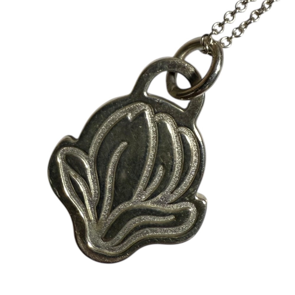 楽天市場】ティファニー/SV925×750YG フラワー モチーフ ネックレス