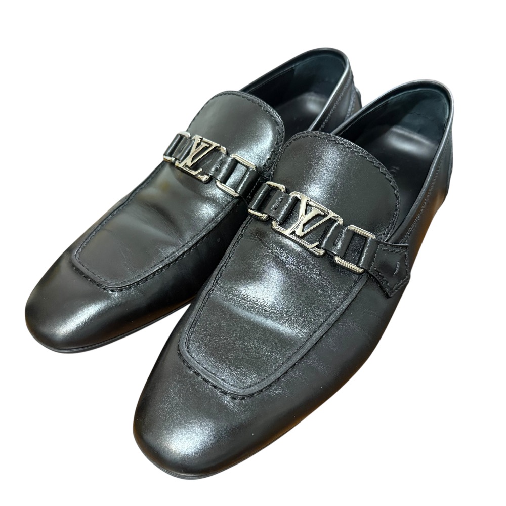 ルイ ヴィトン ホッケンハイム ローファー サイズ:8 1/2 ブラック レザー メンズ LOUIS VUITTON 【中古】 楽天市場】【靴】LOUIS VUITTON ルイ ヴィトン ホッケンハイム メンズ