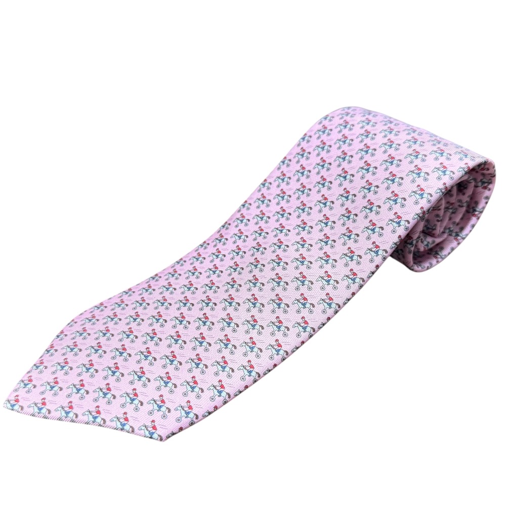 楽天市場】HERMES(エルメス) 馬柄 ネクタイ 紺/ネイビー シルク100