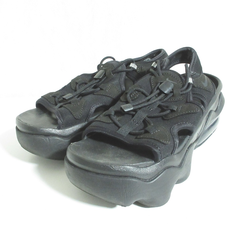 【中古】美品 NIKE ナイキ WMNS AIR MAX KOKO SANDAL エアマックス ココ サンダル シューズ CI8798-003 23cm ブラック レディース Luxs ブランド古着のリュクス
