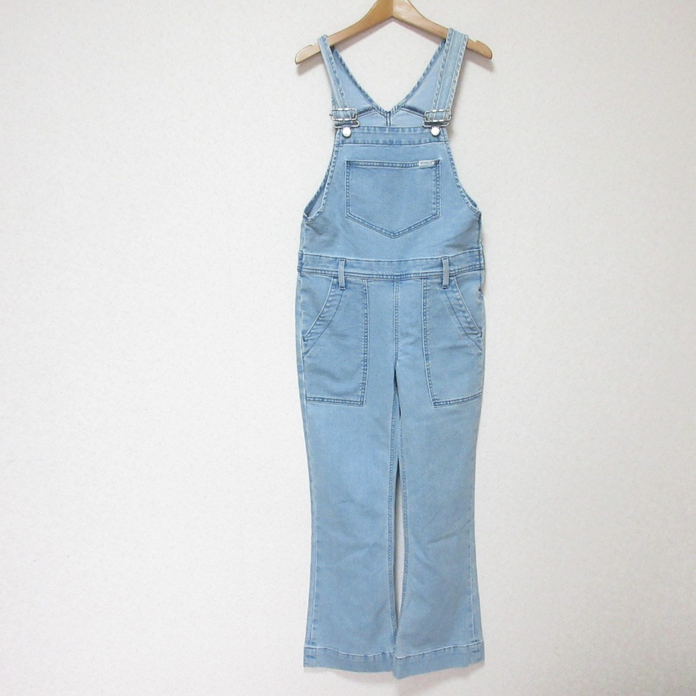 ラングラー Wrangler FLARE デニム オーバーオール サロペット ラングラー Wrangler FLARE デニム オーバーオール サロペット