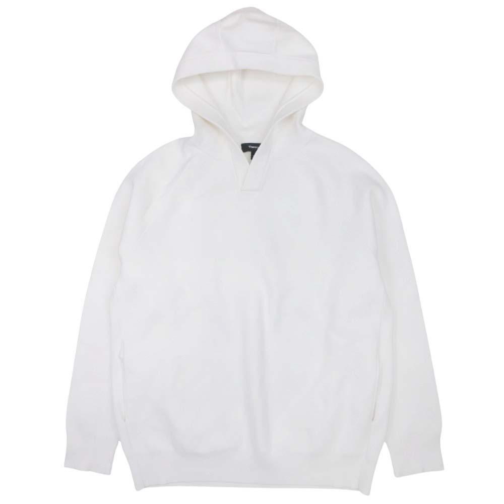 楽天市場】theory / セオリー | LANA CASH VARSITY HOODIE ニット