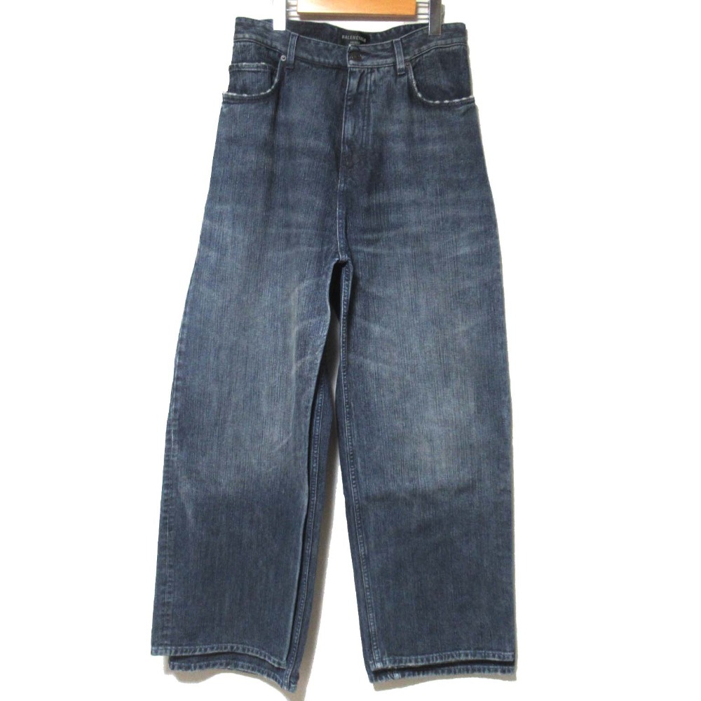 楽天市場】極美品 BALENCIAGA バレンシアガ デニムパンツ デストロイ