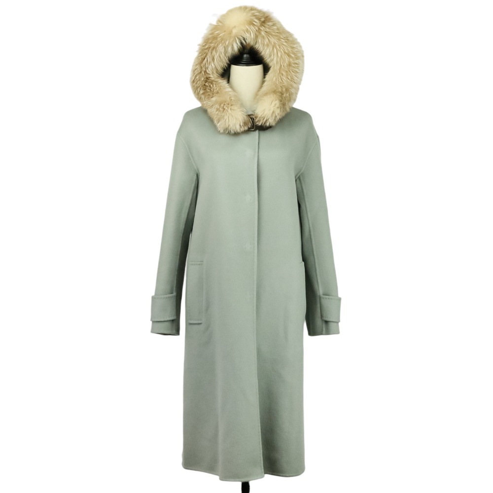 楽天市場】【フォクシー】Foxey カシミヤ ミンクファー コクーンコート