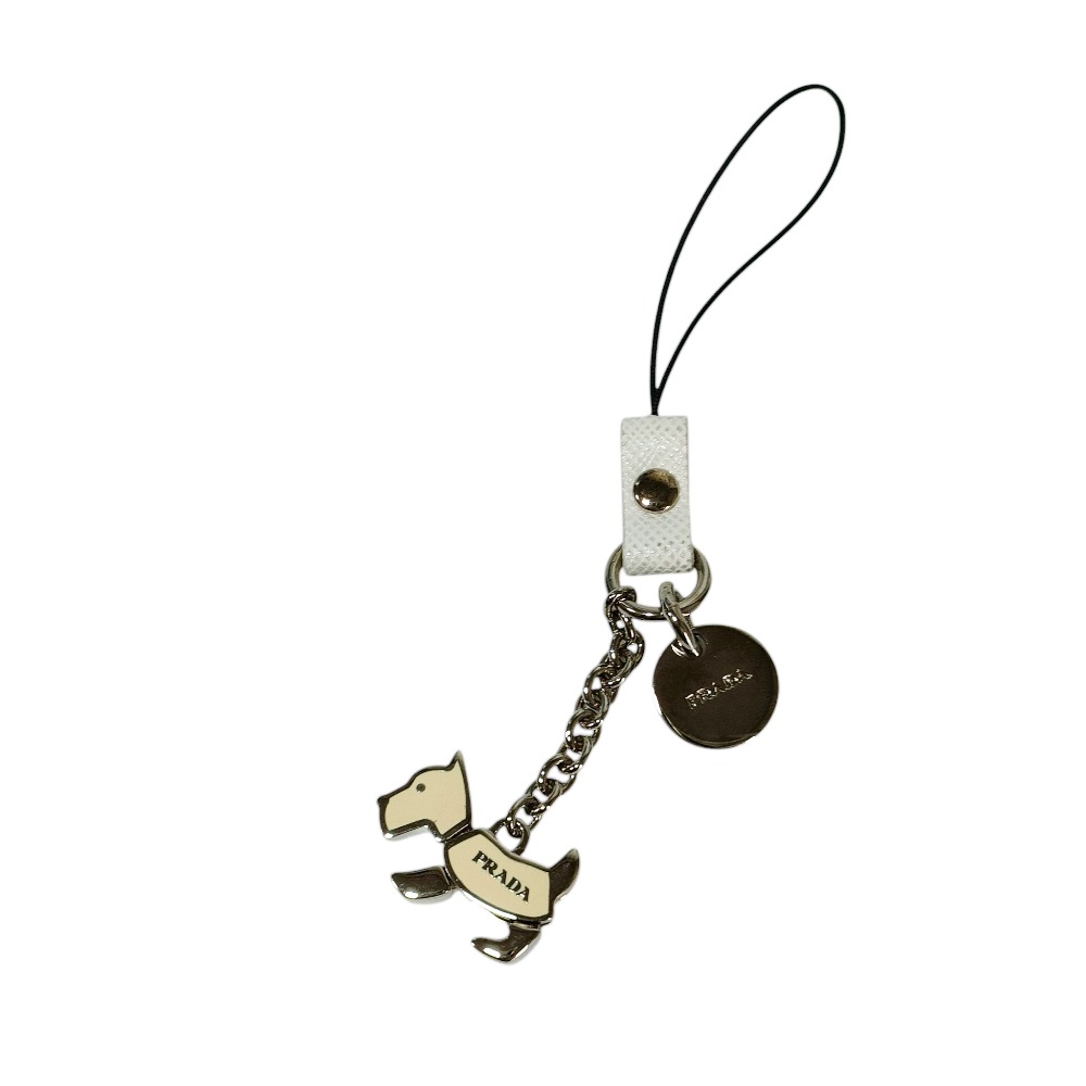 楽天市場】PRADA プラダ チャーム 携帯ストラップ 犬 ドッグ モチーフ