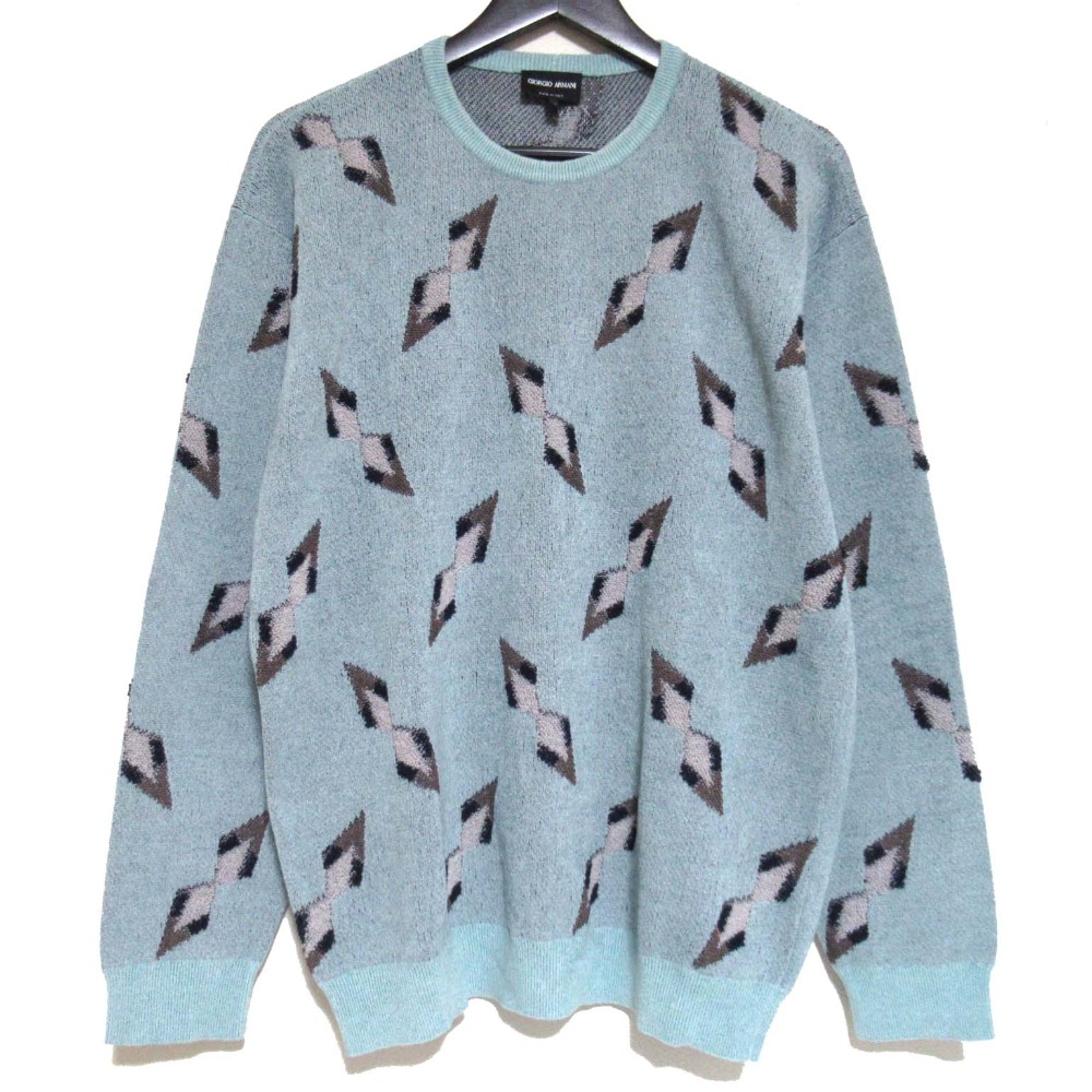 GIORGIO ARMANI 美品✨ニット 46(M相当) ウール カシミヤ 楽天市場】GIORGIO ARMANI ジョルジオアルマーニ サイズ:46 21AW