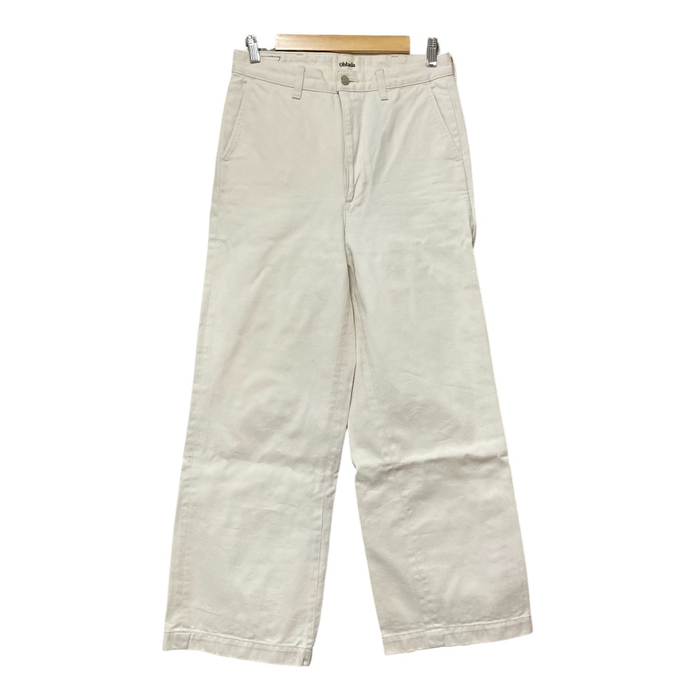 楽天市場】Oblada オブラダ オフィサー ウール 混 パンツ グレー 25