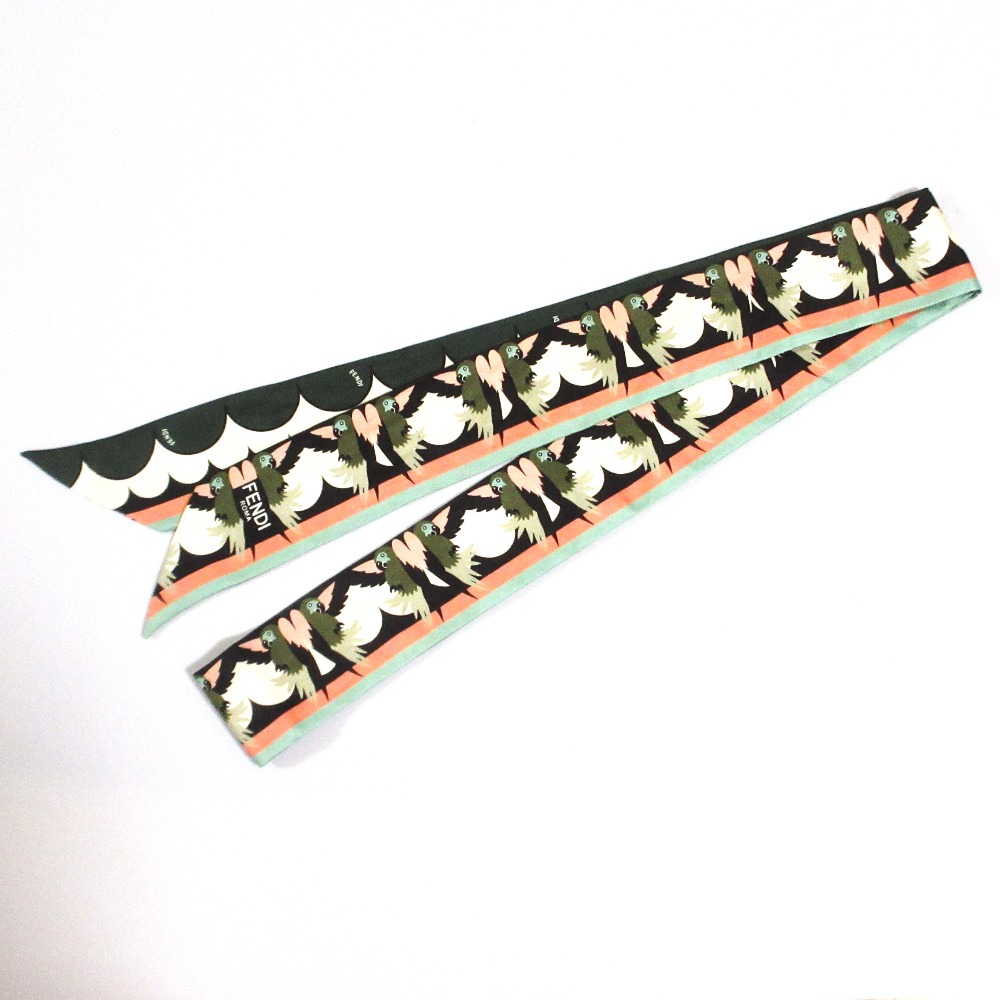 楽天市場】フェンディ FENDI ラッピー バンドスカーフ FXT011 スカーフ