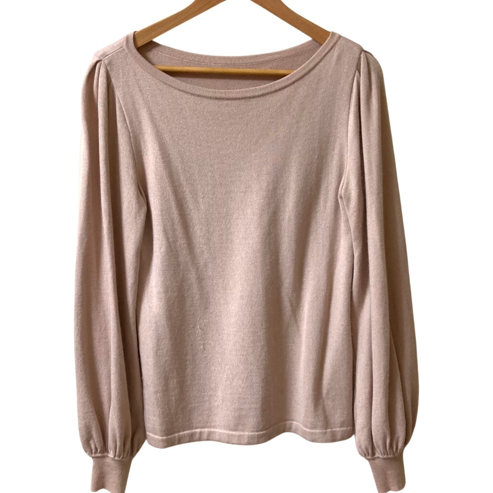 フォクシー ダブルジップ ニットジャケット ピンクベージュ 38 フォクシー ダブルジップ ニットジャケット ピンクベージュ 38