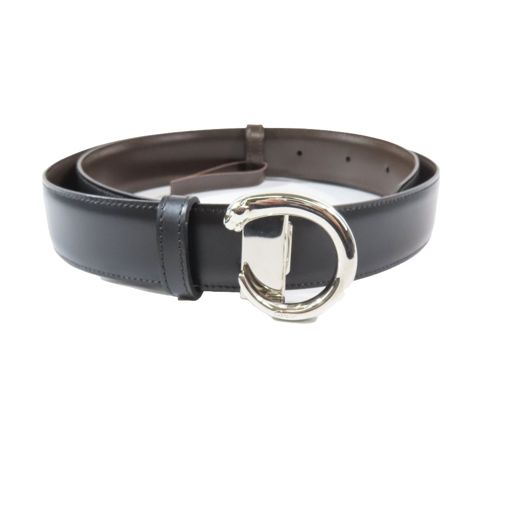 未使用級✨カルティエ　レザー ベルト　ブラック　メンズ 楽天市場】Cartier カルティエメンズ リバーシブルレザーベルト