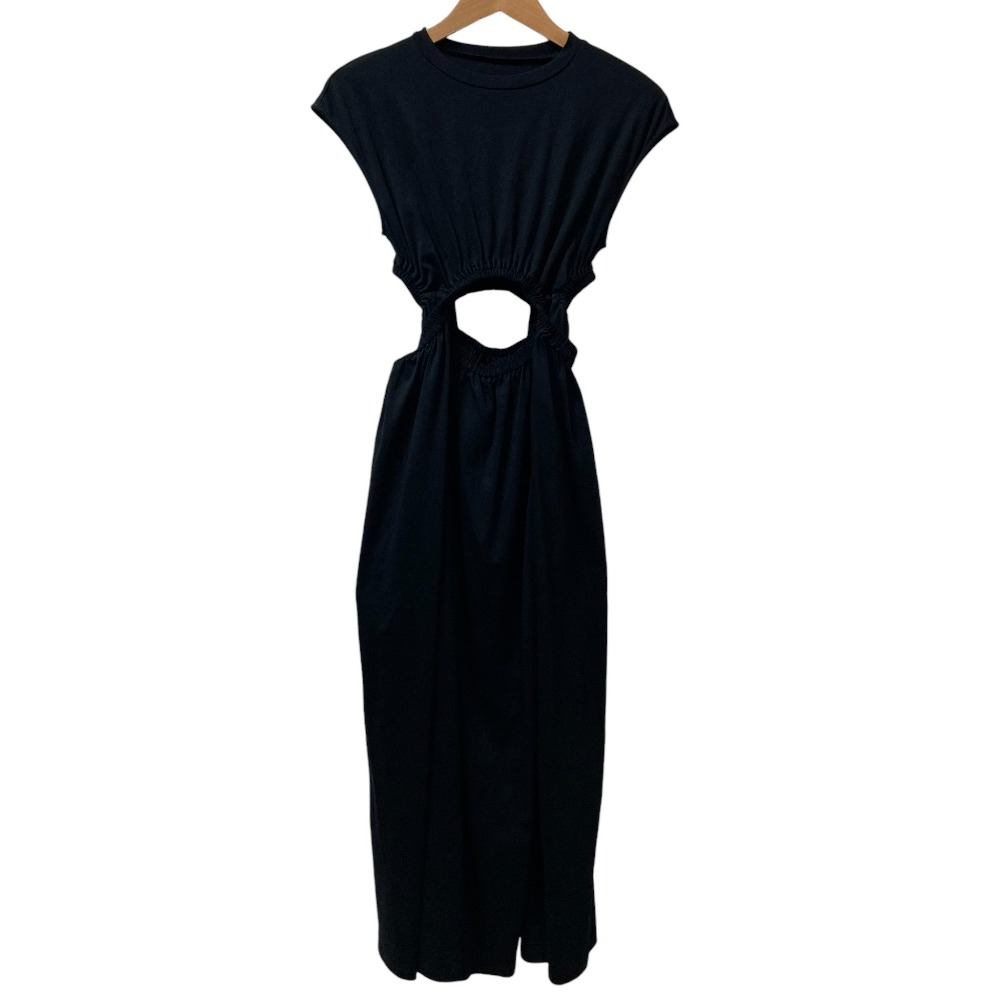 【中古】美品 24SS SATORU SASAKI サトルササキ TWISTED DRESS ロングドレス ワンピース SS24-DR02C-108 サイズ1 ブラック レディース Luxs ブランド古着のリュクス 9,806円