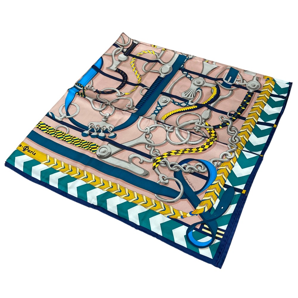 楽天市場】【美品】エルメス HERMES スカーフ カレ 90 乗馬の装具一式