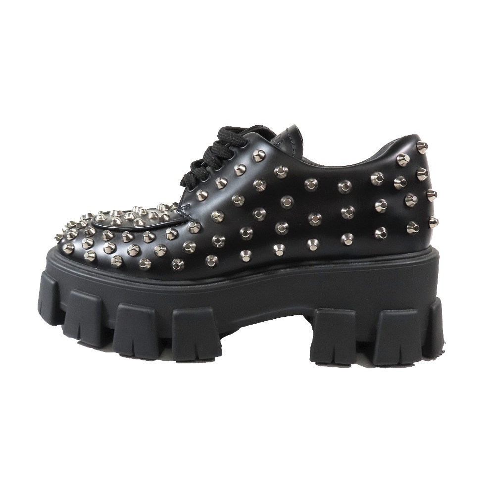 楽天市場】PRADA(プラダ) モノリス ブラッシュドレザー ポインテッド