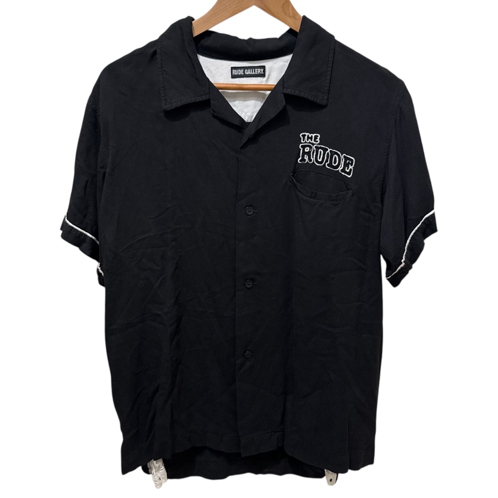も*ん様 ルードギャラリー/RUDE GALLERY 【未使用品】音符半袖シャツ も*ん様 ルードギャラリー/RUDE GALLERY 【未使用品】音符半袖シャツ も*