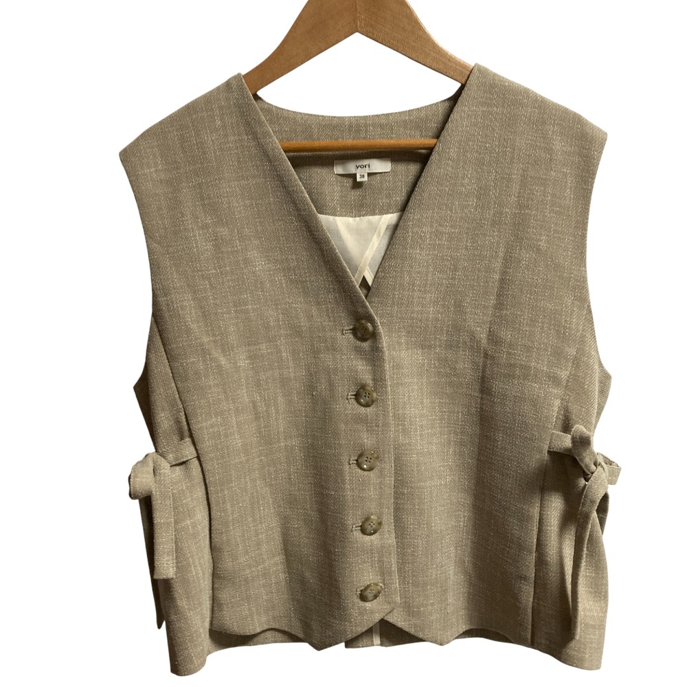 楽天市場】【ヨリ】yori ハンサムセーラーカラー ジレ ベスト トップス