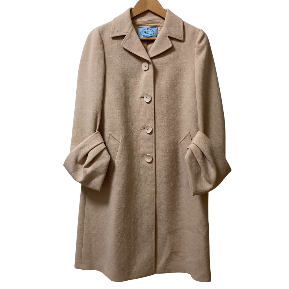 楽天市場】【プラダ】Prada 16年 ウール ギンガムチェック ロング