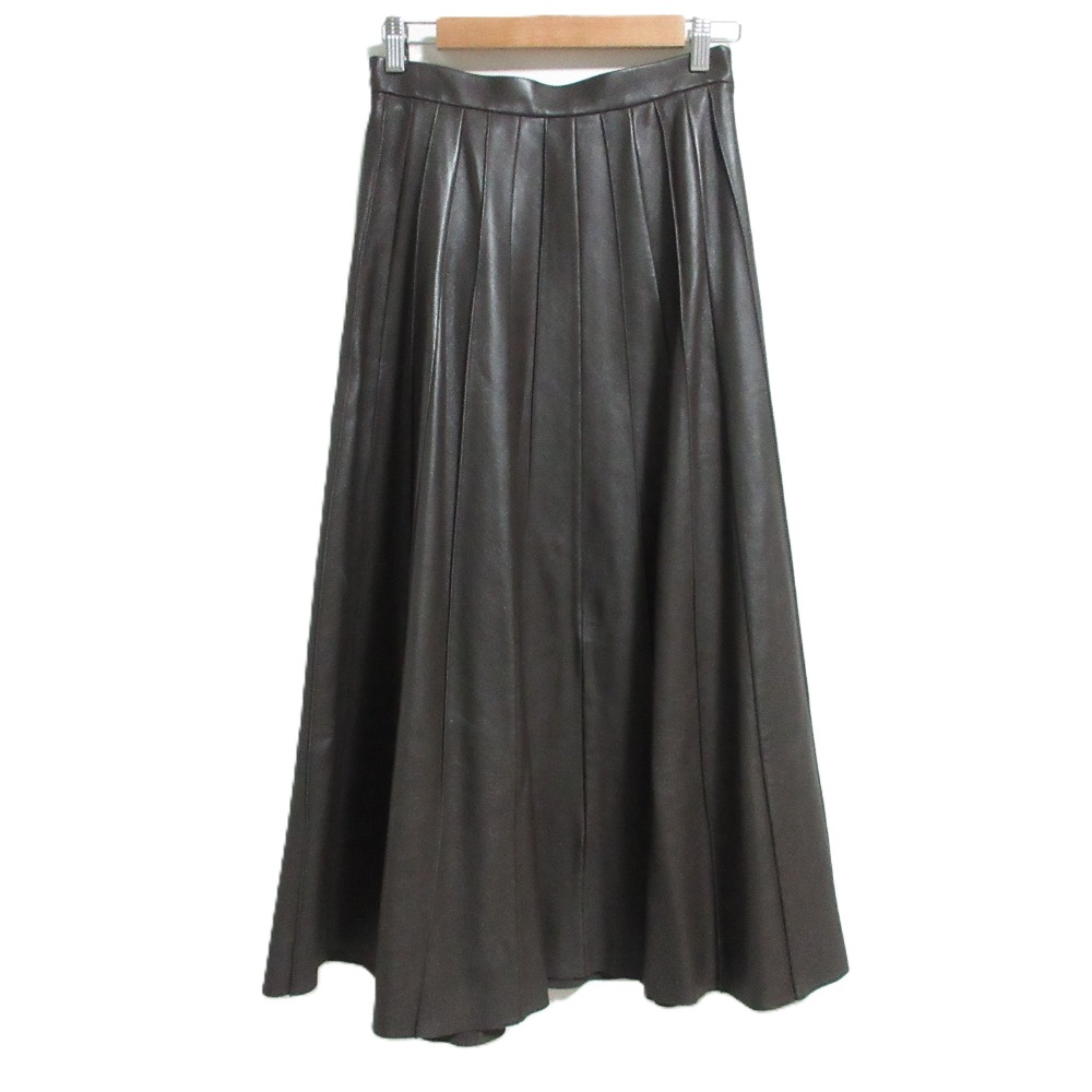 楽天市場】【中古】美品 ebure エブール ストライプ柄 マキシ丈 フレア