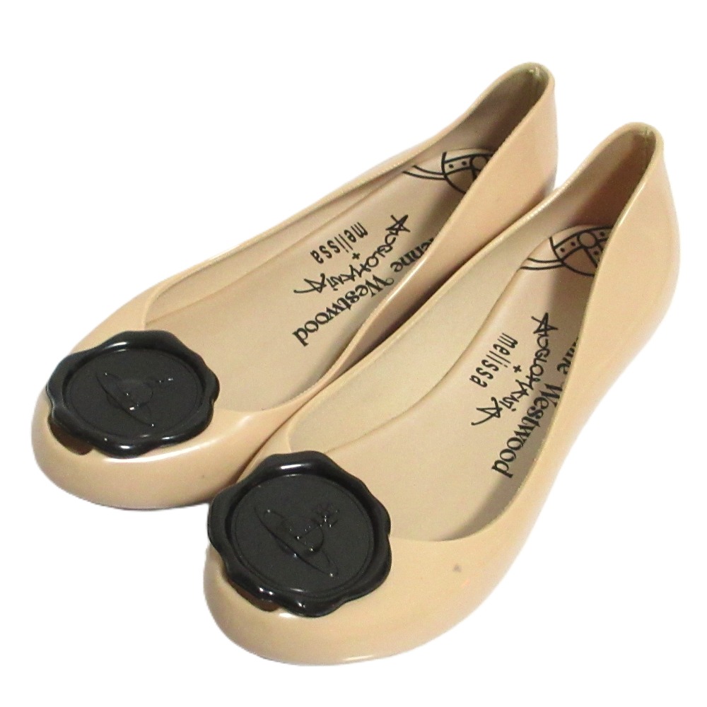 楽天市場】【中古】 Vivienne Westwood×Melissa / フラットラバー