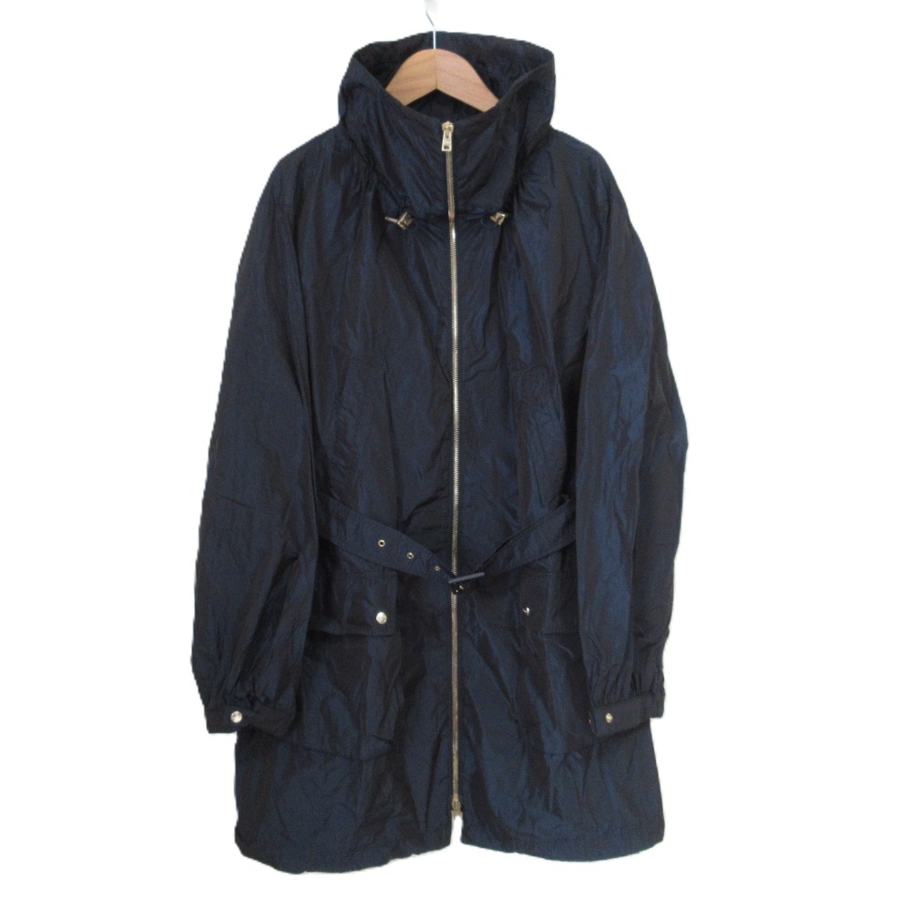 【楽天市場】【中古】美品 HERNO ヘルノ ナイロン モッズコート 46サイズ ネイビー レディース Luxs ブランド古着のリュクス ...