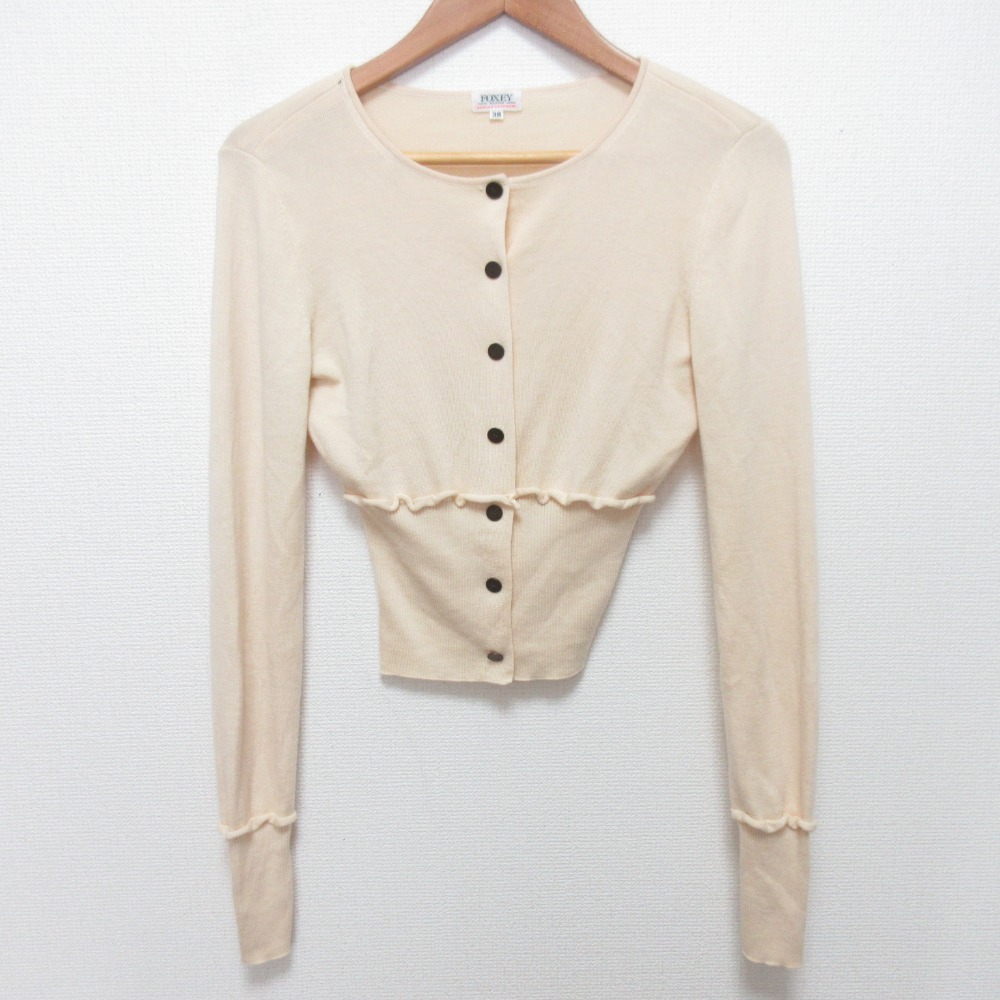 楽天市場】【フォクシー】Foxey カシミヤ シルク混 ニットボレロ