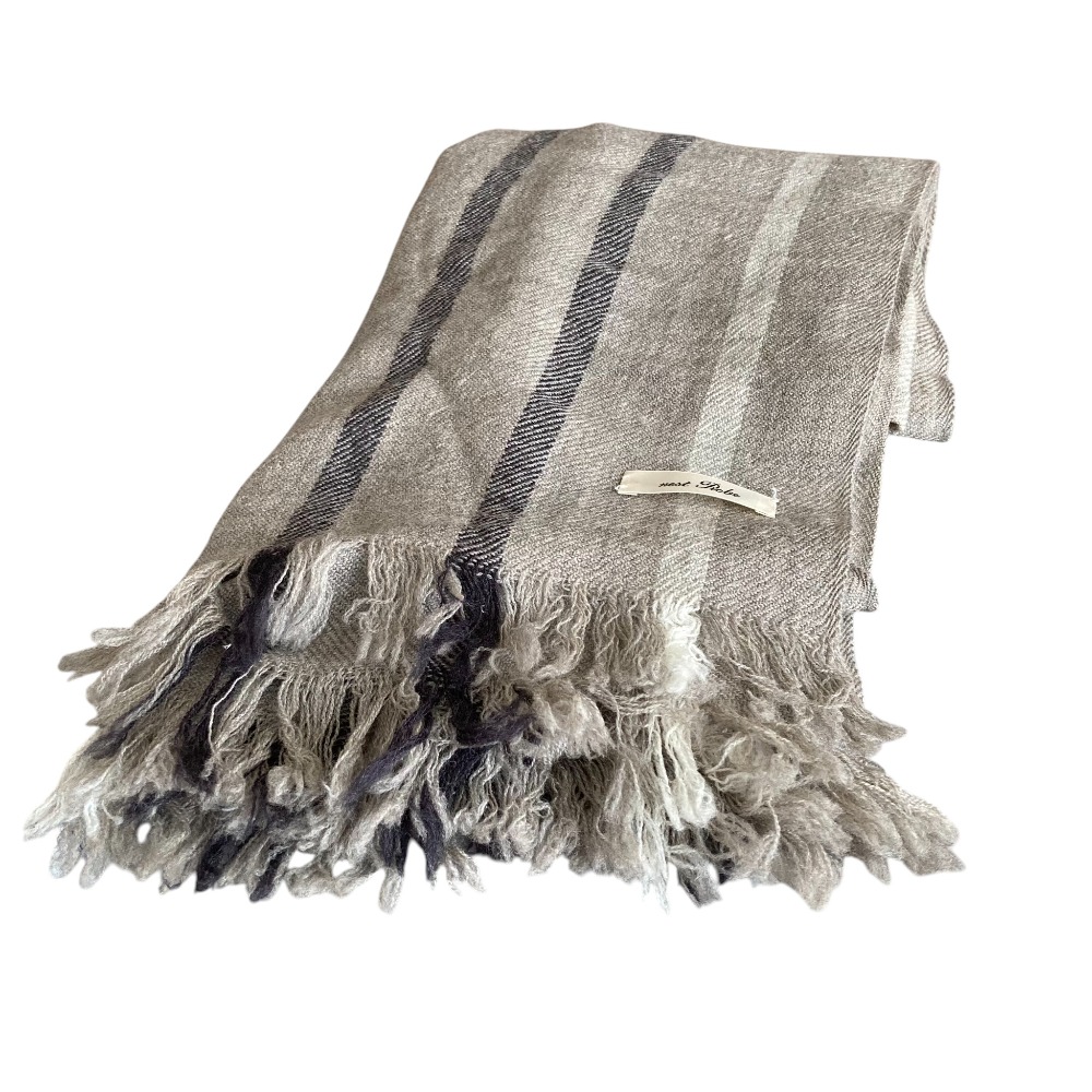 楽天市場】【美品】ネストローブ nest Robe ウールミニマフラー 【中古