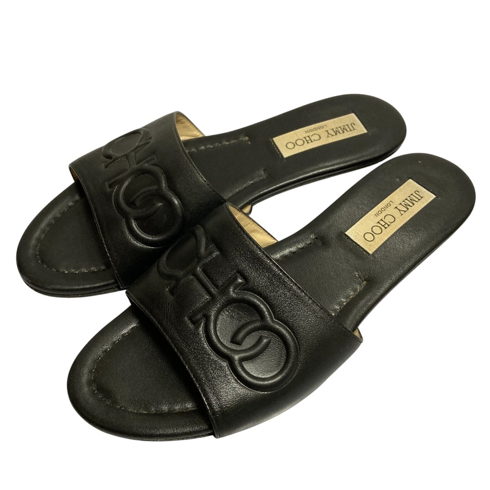 楽天市場】JIMMY CHOO ジミーチュウ サンダル ブラック 黒 サイズ:36