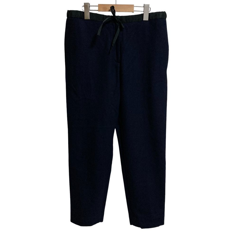 【中古】美品 JIL SANDER+ ジルサンダープラス イージーウールパンツ サイズ36 ネイビー レディース Luxs ブランド古着のリュクス