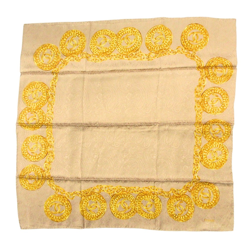 楽天市場】シャネル CHANEL プリーツ ストール スカーフ ドット 水玉