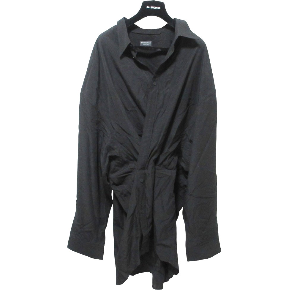 楽天市場】【中古】 BALENCIAGA （バレンシアガ） ｱｼﾝﾒﾄﾘｰ ｼｬﾂ ﾜﾝﾋﾟｰｽ  