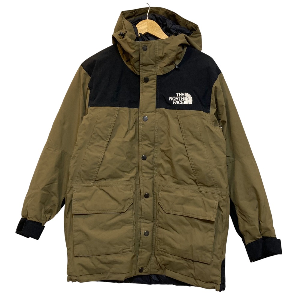 【中古】良品 THE NORTH FACE ザ ノースフェイス MOUNTAIN DOWN COAT マウンテンダウンコート ND91835 Sサイズ カーキ メンズ Luxs ブランド古着のリュクス