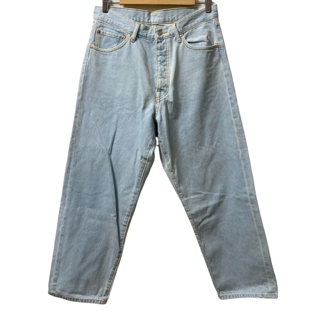 【中古】良品 Traditional Weatherwear トラディショナルウェザーウェア UNIONSLACKS 105D DENIM デニムパンツ G251BBFPT0313EU XS ブルー メンズ レディース Luxs ブランド古着のリュクス