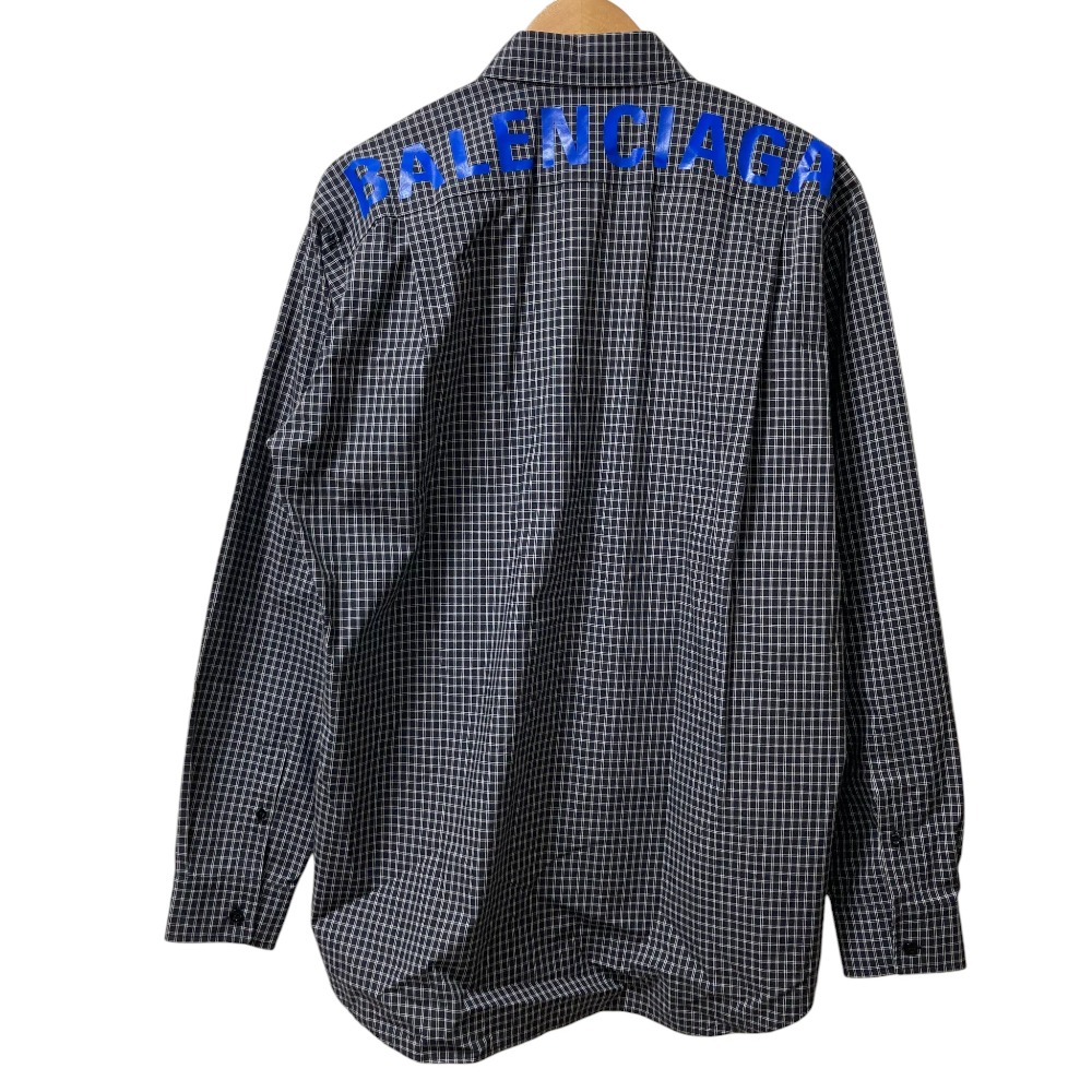 希少 美品 BALENCIAGA バレンシアガ 長袖 柄 シャツ ペイント 希少 美品 BALENCIAGA バレンシアガ 長袖 柄 シャツ ペイント
