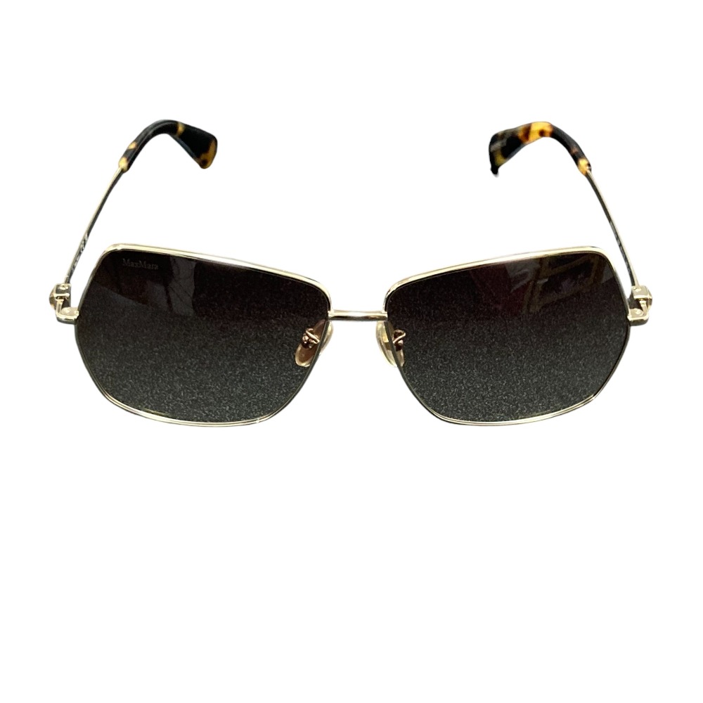 【中古】美品 Max Mara マックスマーラ サングラス MM0035-H 32F ブラウン レディース Luxs ブランド古着のリュクス