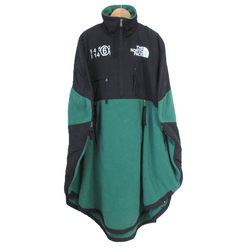 【中古】美品 MM6 THE NORTH FACE メゾンマルジェラ ノースフェイス サークルデナリドレス ワンピース グリーン S62CT0106 XS ブラック レディース Luxs ブランド古着のリュクス|Luxs(ブランド古着のリュクス)