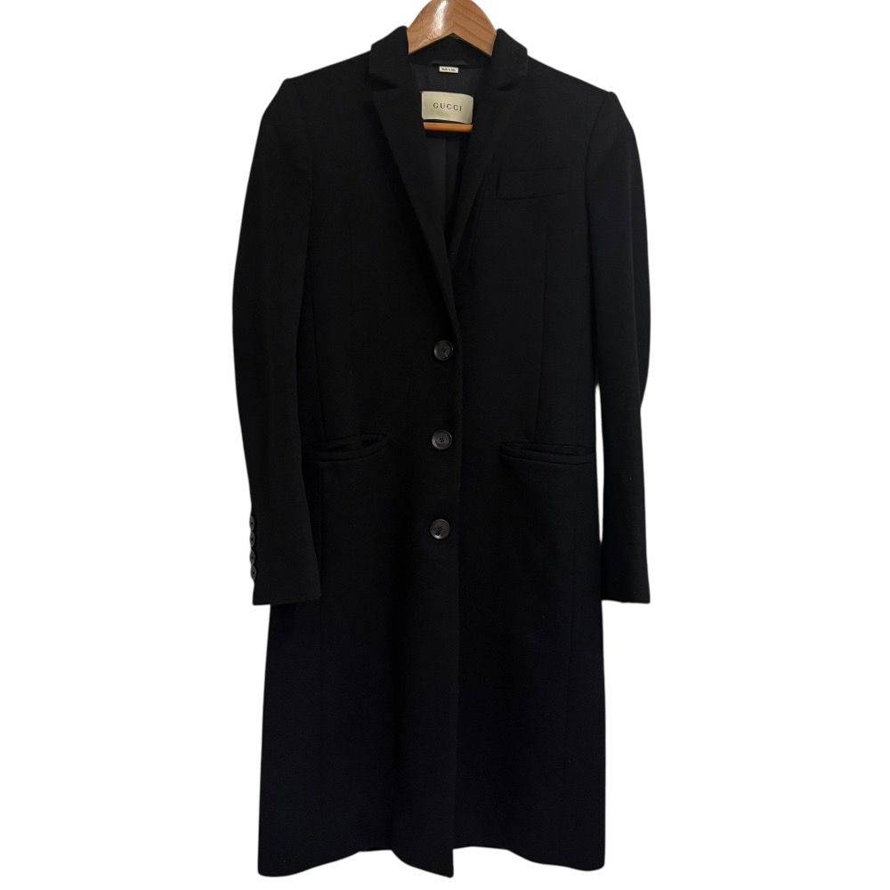 楽天市場】グッチ【GUCCI】ウールコート 36シングルブレスト