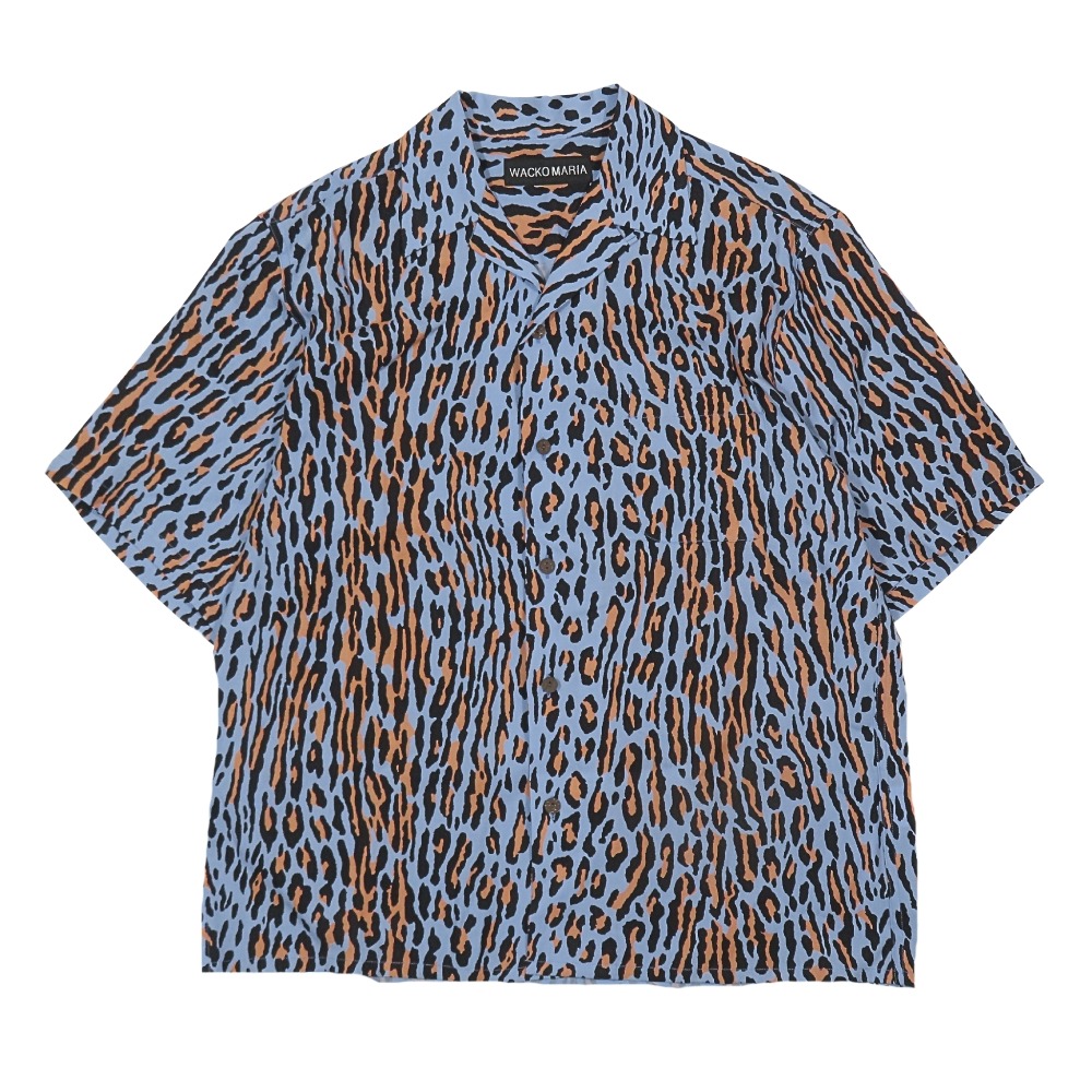 WACKOMARIA　半袖アロハシャツ レオパード柄 WACKO MARIA (ワコマリア) HAWAIIAN SHIRT S/S ( TYPE-5 )(レオパード