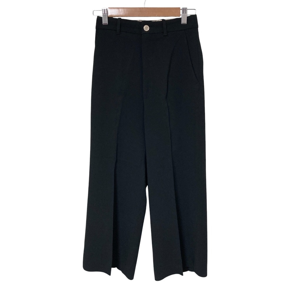 【BIGお買い物ラリー★30%OFFセール中】グッチ GUCCI パンツキックフレア ♯42サイズ ブラック レディース 中古 楽天市場】【グッチ】Gucci ロゴラベル ストレッチ フレアパンツ