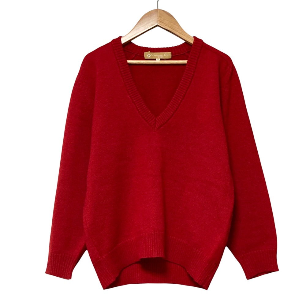 楽天市場】USA製 Christian Dior クリスチャン ディオール Vネック