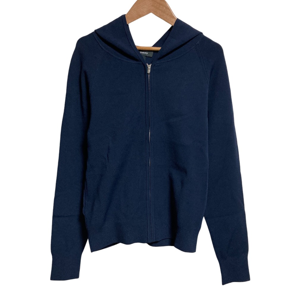 楽天市場】theory / セオリー | LANA CASH VARSITY HOODIE ニット