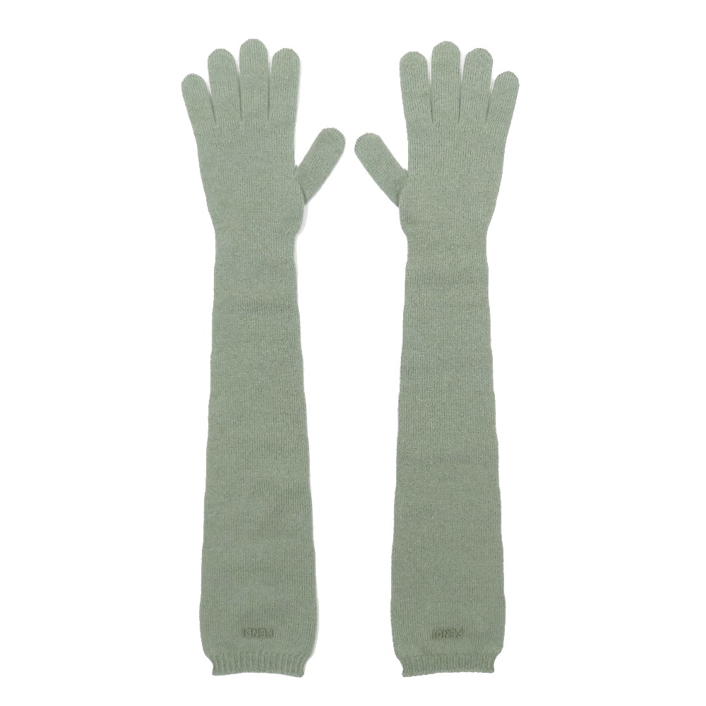 新品未使用タグ付 FENDI フェンディ カシミヤ混 手袋 ズッカ柄 中古・古着通販】FENDI (フェンディ) ズッカ柄 ミア チェーン