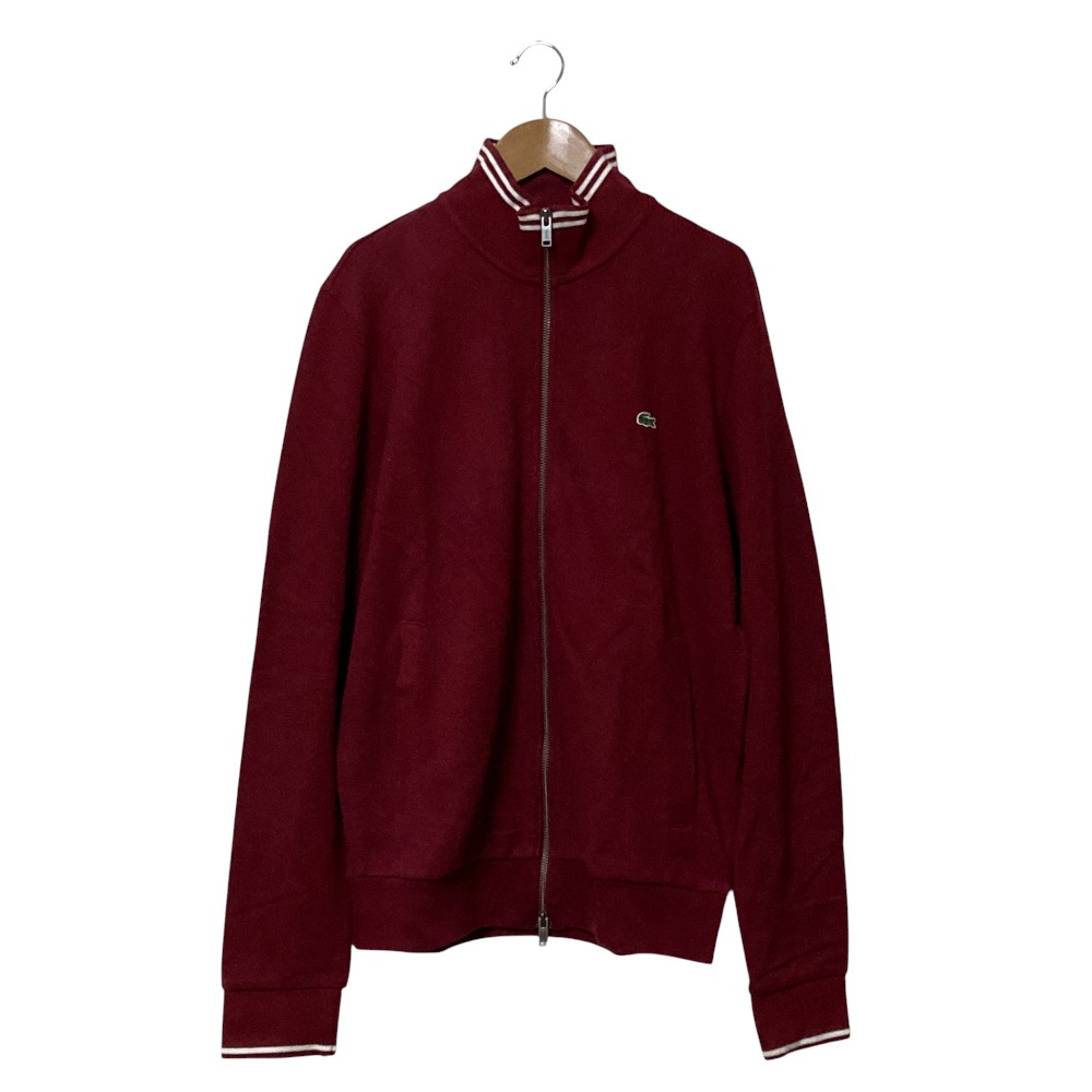 LACOSTE ベロア トラックジャケット 楽天市場】LACOSTE ラコステ ベロアトラックジャケット スナップボタン