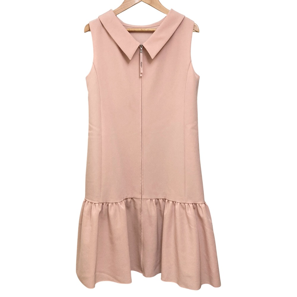 【中古】良品 FOXEY NEW YORK フォクシーニューヨーク 2way Mods Dress ドレス ワンピース 40533 サイズ38 ピンク レディース Luxs ブランド古着のリュクス