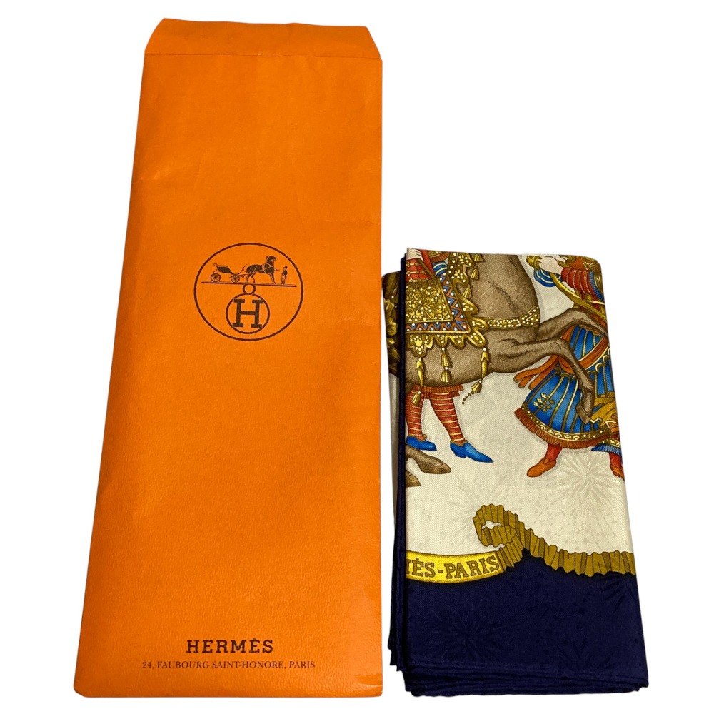 楽天市場】【極美品】【クリーニング済】HERMES エルメス カレ90