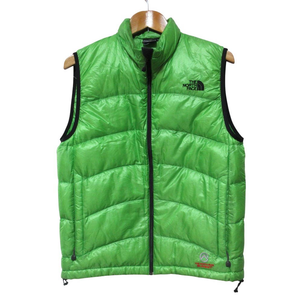 【中古】良品 THE NORTH FACE ノースフェイス サミットシリーズ ダウンベスト ND18804 サイズM グリーン メンズ Luxs ブランド古着のリュクス 6,026円