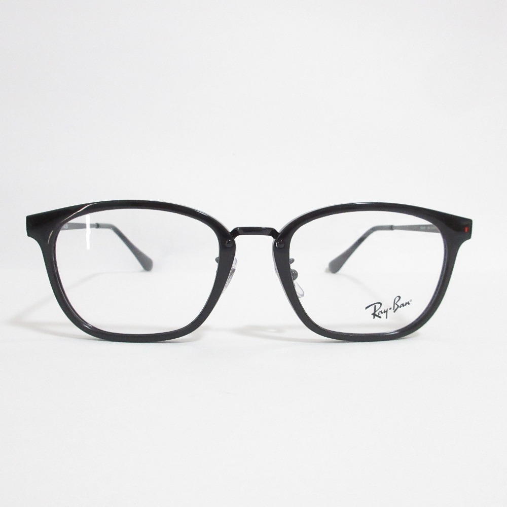 【中古】良品 Ray-Ban レイバン メガネ アイウェア RB7247D ブラック メンズ Luxs ブランド古着のリュクス