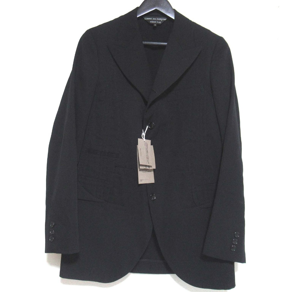 【中古】未使用 COMME des GARCONS HOMME PLUS コムデギャルソンオムプリュス DISCO期 スパンコール インサイドアウト テーラードジャケット XS メンズ Luxs ブランド古着のリュクス