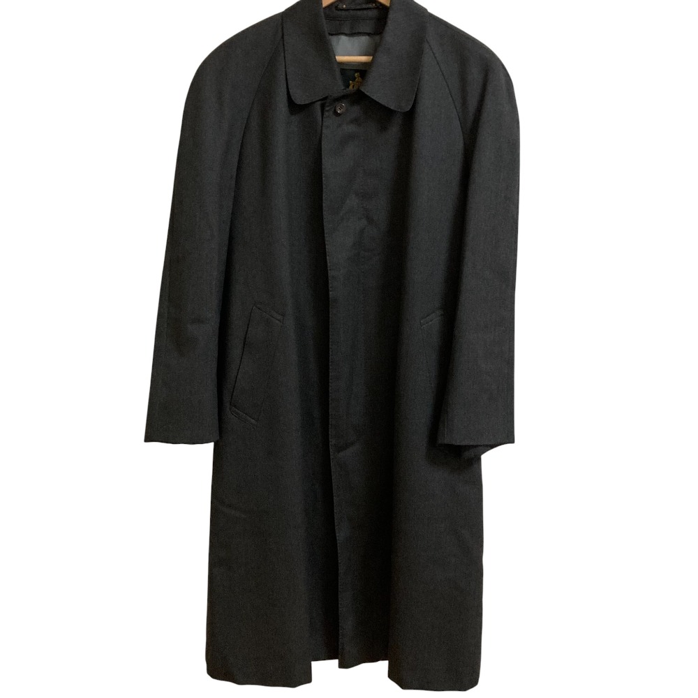 LANVIN (ランバン) ステンカラーコート グレー チェック 【公式通販】